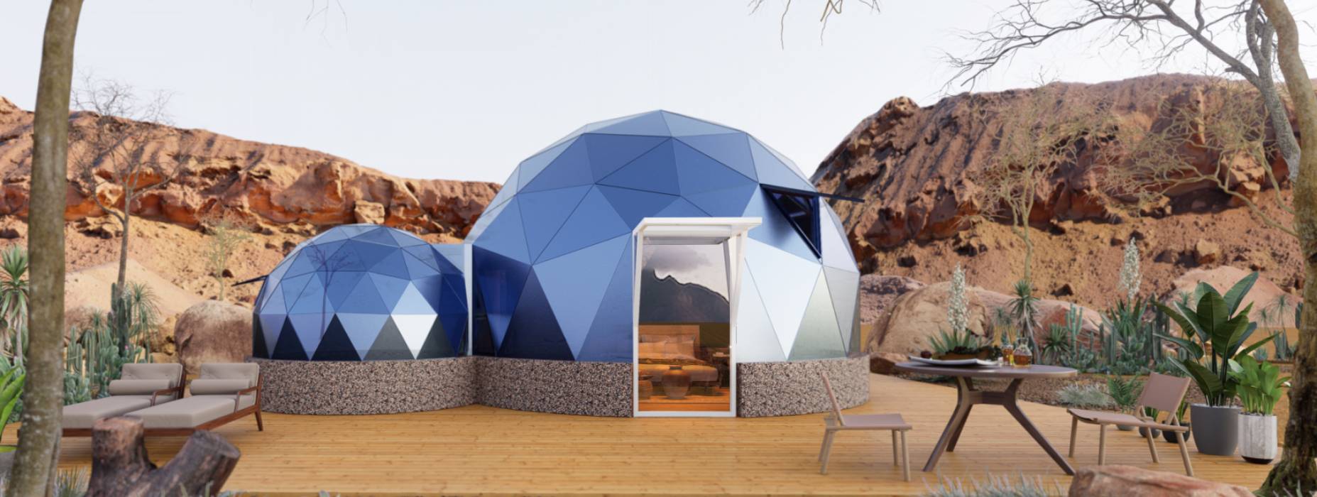 南湖区球形智能光伏玻璃星空房